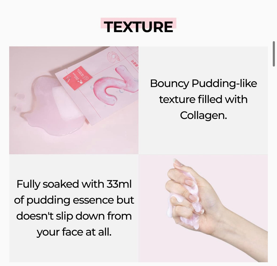Numbuzin No.2 Water Collagen 65% Voluming Sheet Mask (4ea)
