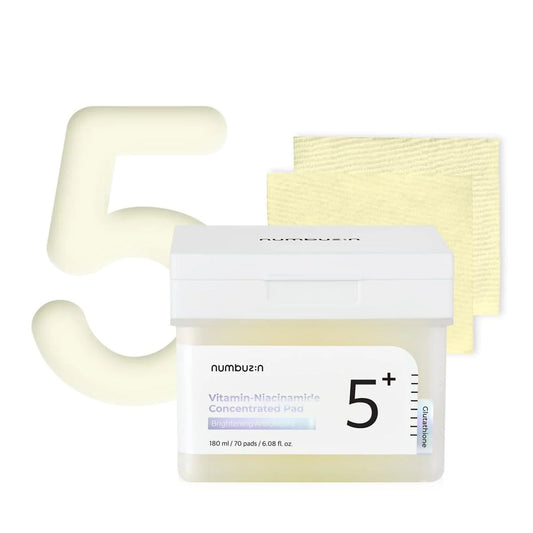 Numbuzin No.5 Vitamin-Niacinamide Concentrated Pad (80P)